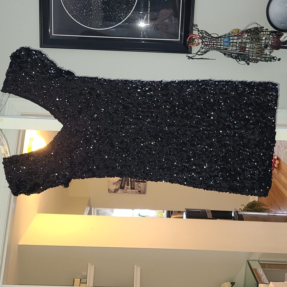 Sequin Mini Dress